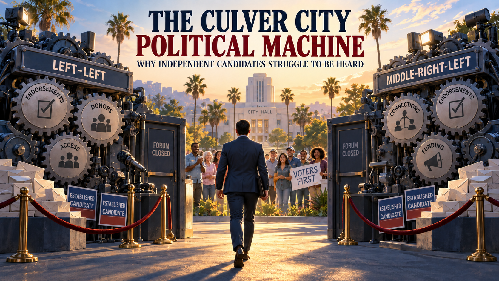 The Strange World of Politics — Episode 23: The Culver City Political Machine: Why Independent Candidates Struggle to Be Heard